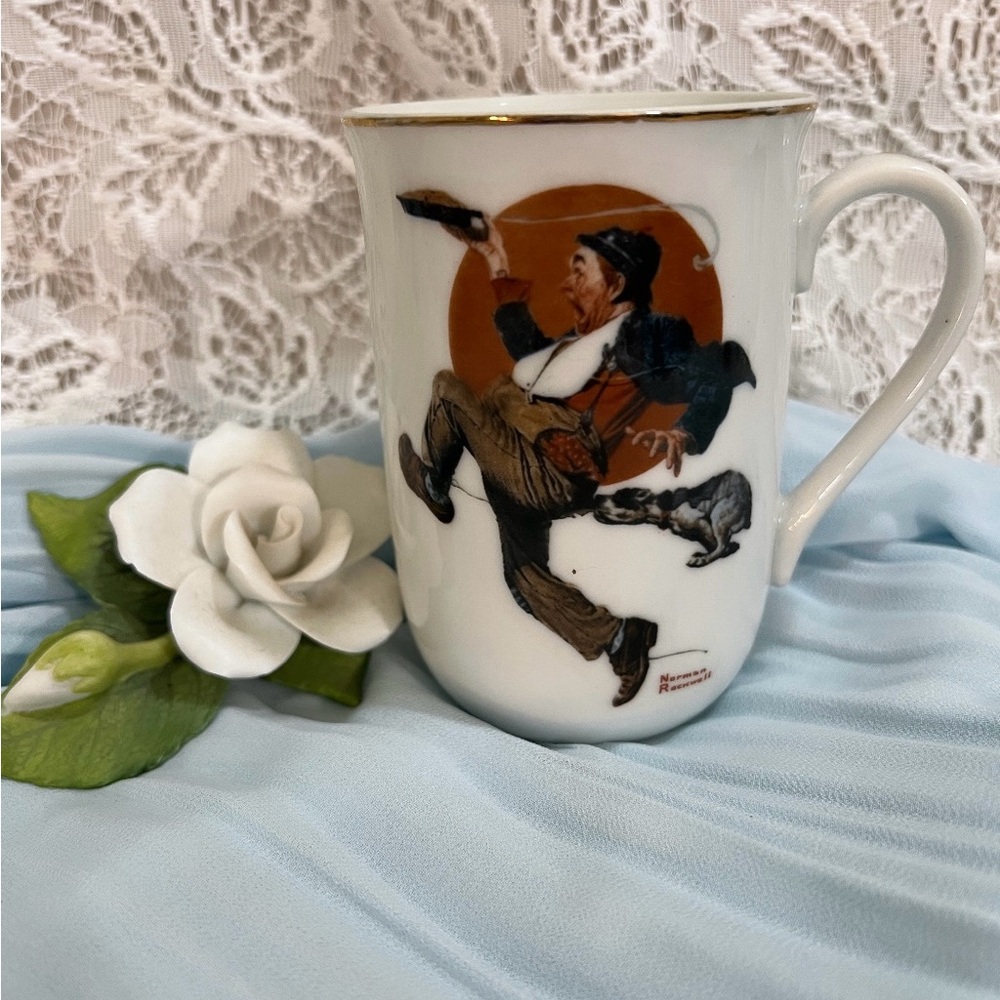Vintage Norman Rockwell “The Boho” Mug